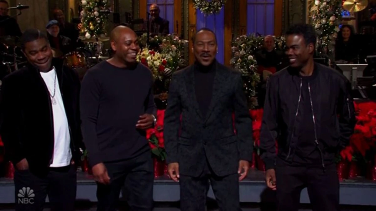 Eddie Murphy Brings Comedy Kings Dave Chappelle, Chris Rock and Tracy ...