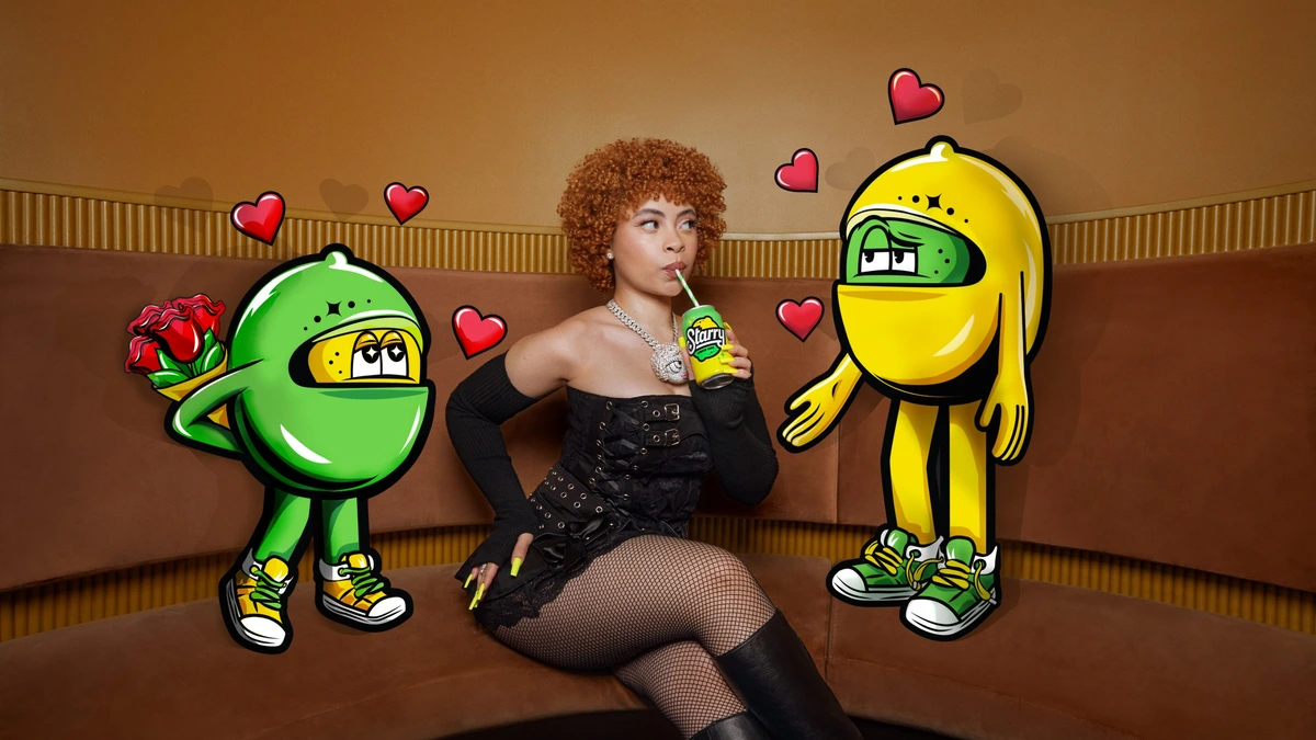 First Look: Ice Spice Links Up With STARRY In A New Gameday Commercial ...