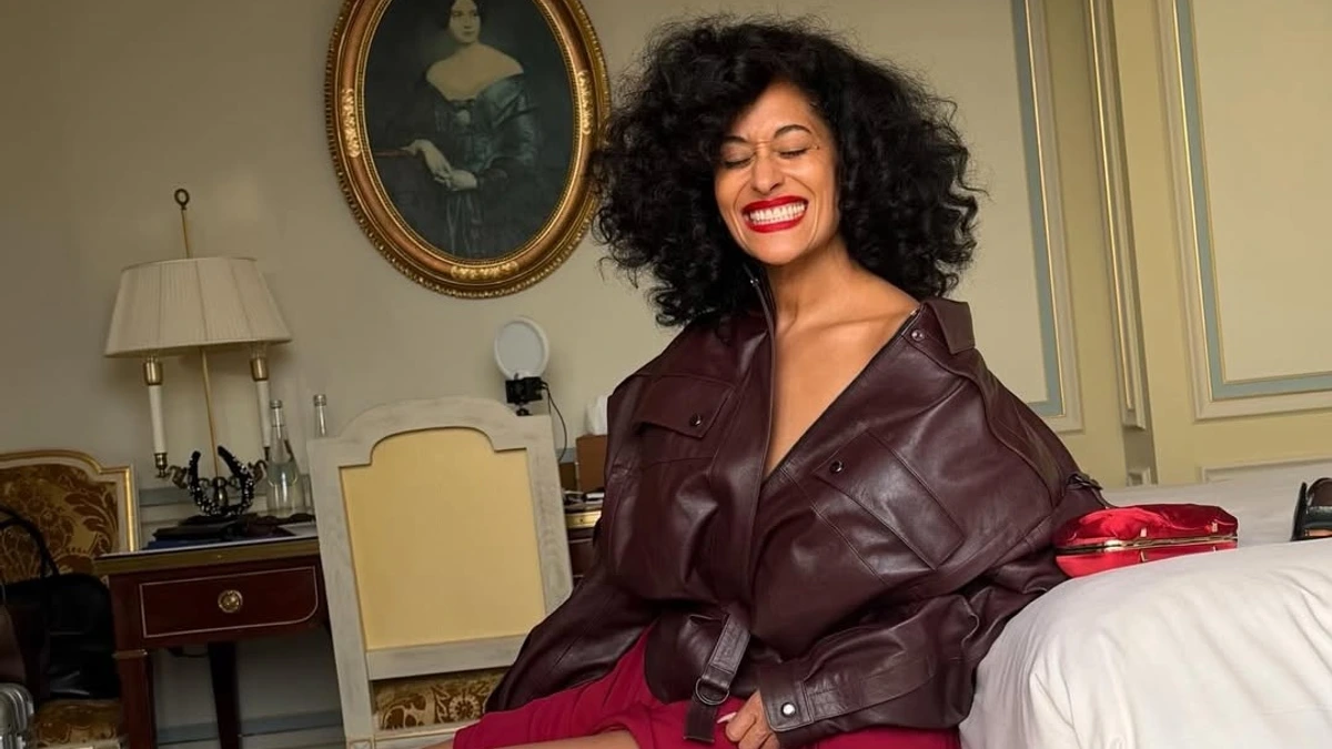 ross dress for less leather jackets Get The Look: Channel Tracee Ellis Ross' Parisian Chic Look DT_SHEATH DRESSES