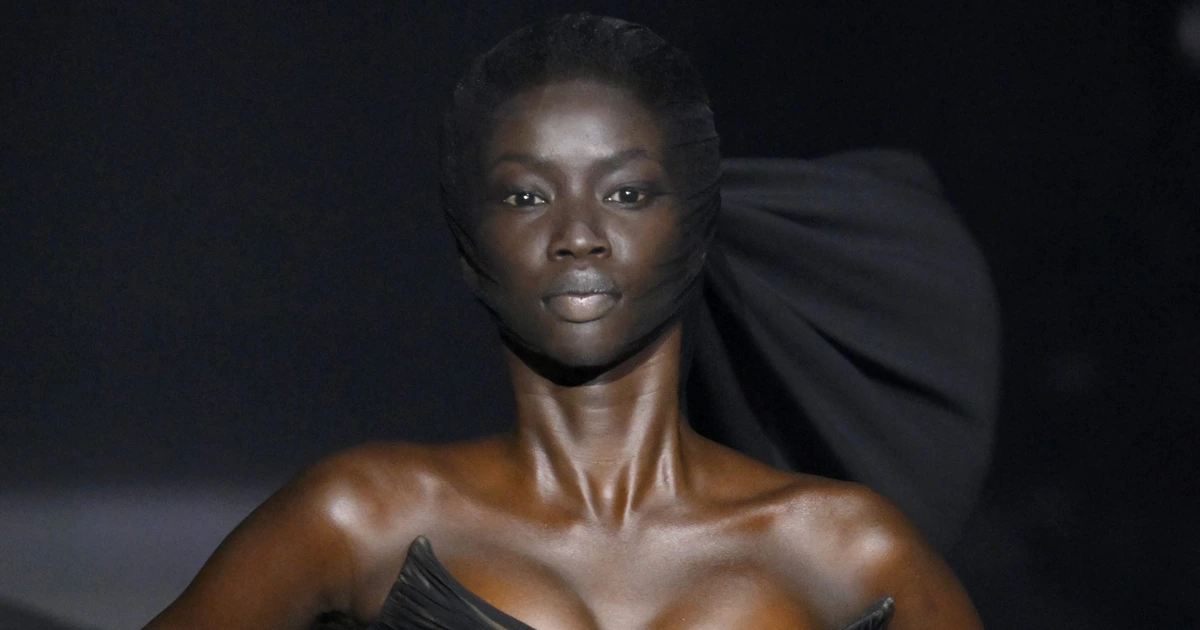 EXCLUSIVE: Anok Yai On Mugler's New Alien ExtraIntense Campaign