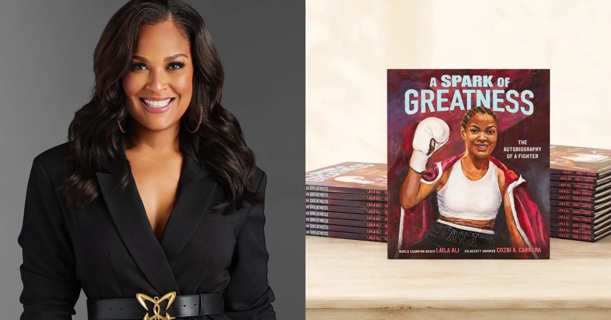 Laila Ali Revisits Her Childhood In New Book ’A Spark Of Greatness’ - Essence