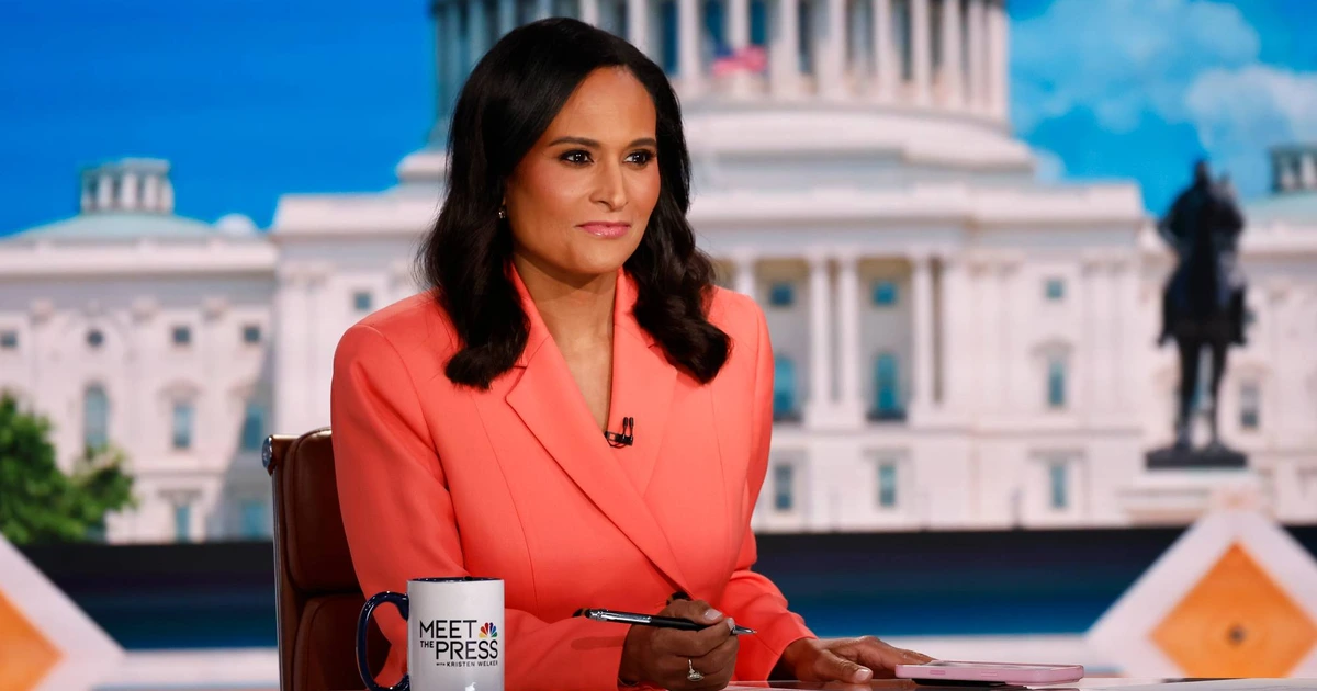 'Meet The Press' Moderator Kristen Welker On Motherhood, Representation, And Asking Powerful People The Hard Questions