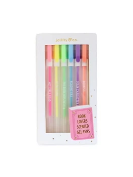 Jollity & Co. Book Club Scented Gel Pens