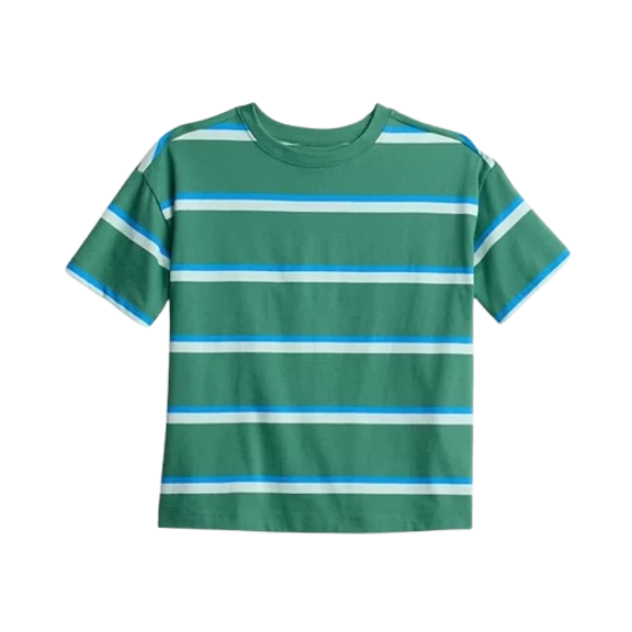 Jumping Beans® Oversized Stripe Tee