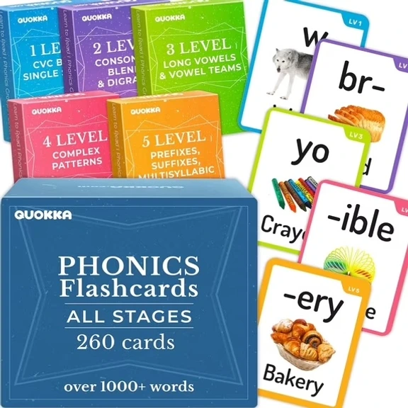 Quokka Phonics Flash Cards