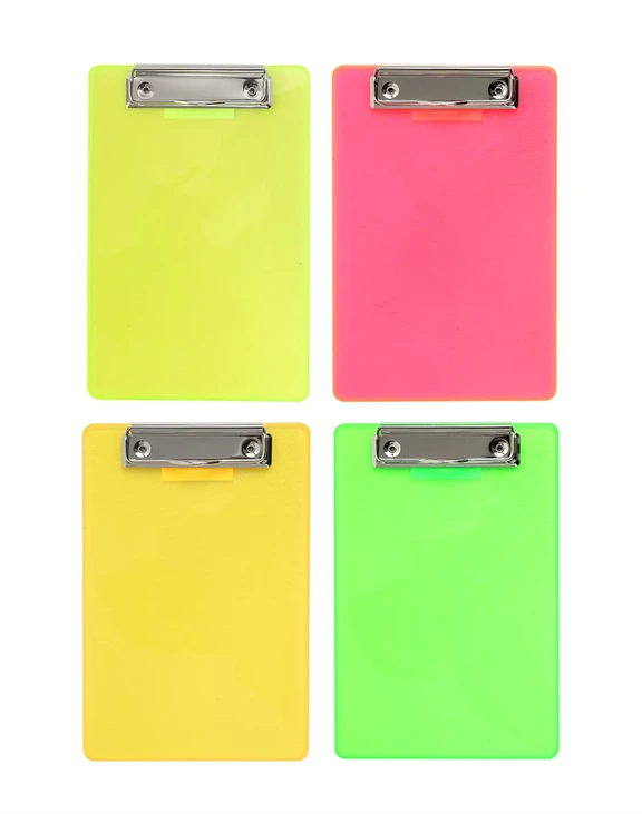 Fluorescent Clip-Board