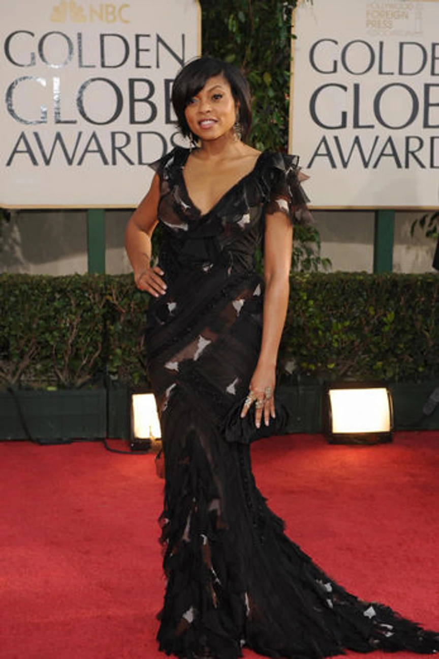 2009 golden globes best dressed Globe Awards Style black shirts