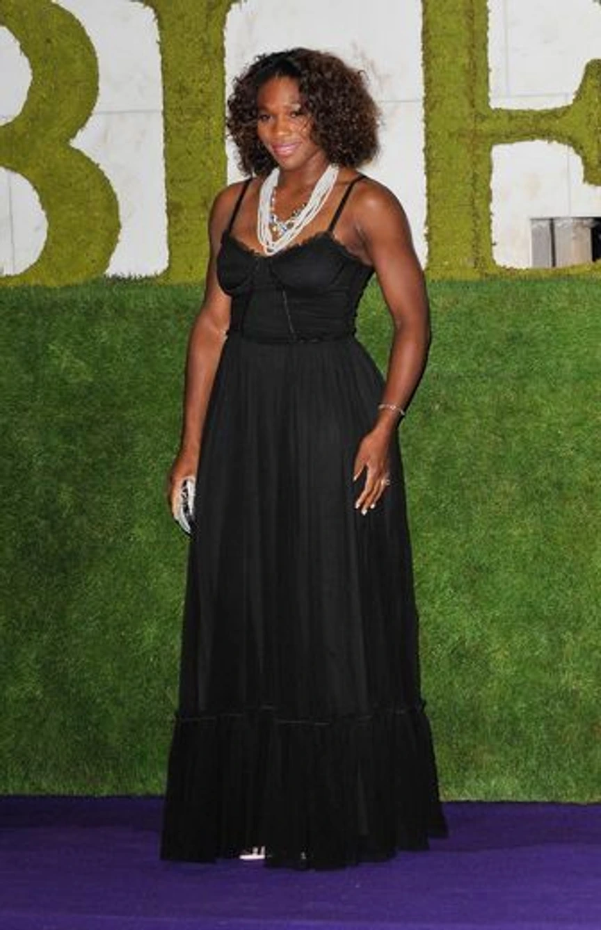 serena williams green dress bohofairy