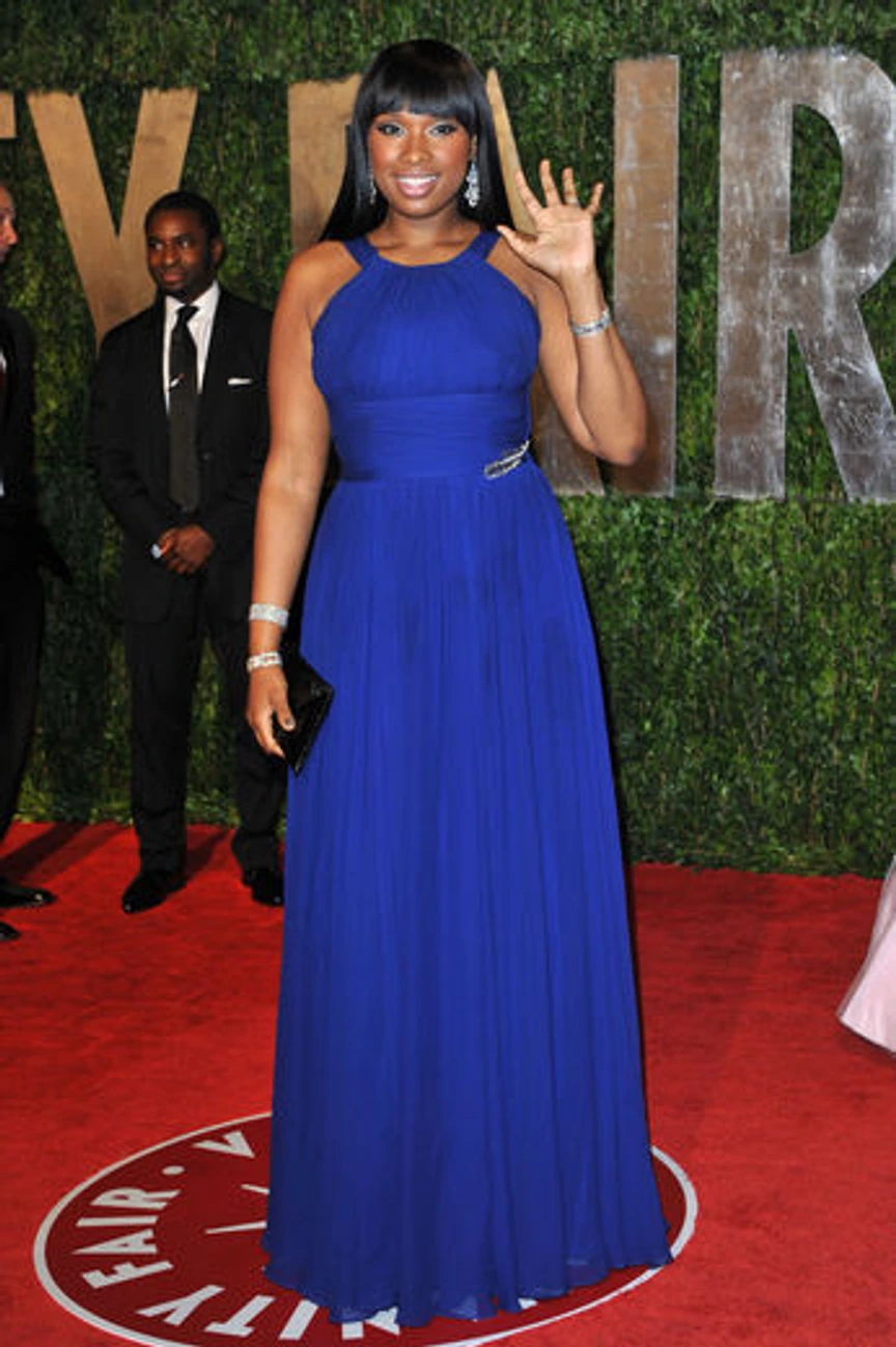 jennifer hudson blue dress Red Carpet Moments Size:36S Coat special occasion Cos GATHERED ASYMMETRIC MIDI