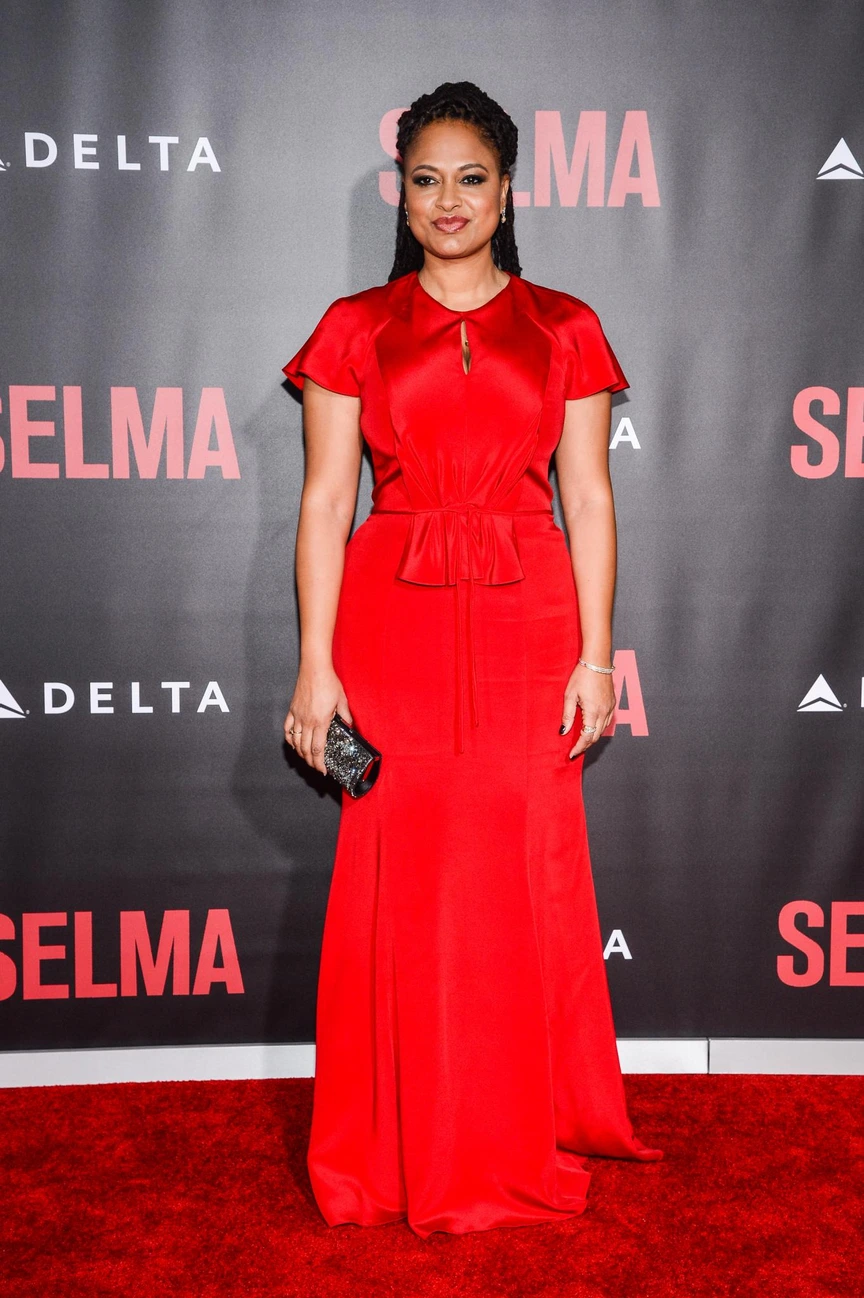 ava duvernay red dress Ava DuVernay directs a new project with Ben & Jerry's