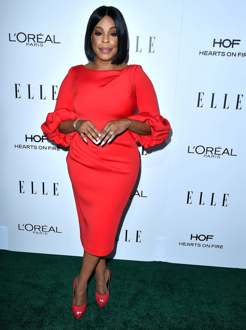 niecy nash red dress Niecy Nash (Red Dress) Cardboard Cutout Available in Life-Size or Mini Perfect for Parties, Displays & Collectibles. Great for Photos, Gifts & Fun