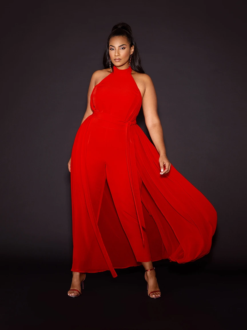 gabrielle union maxi dress New York & Company x Gabrielle Union + Twist-Front Print Maxi Dress