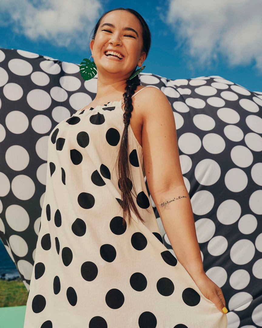 tabitha brown polka dot dress See Brown's 75-Piece Clothing, Accessory Collection With Target Stretch Jersey Knit Round blue floral casual outfit length-width:30