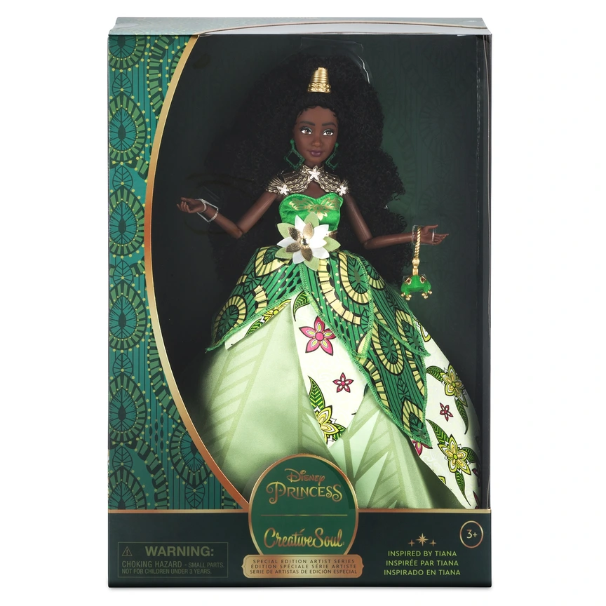 black disney princess with green dress Teams Up Brand To Give Their Dolls A Makeover H shirt
