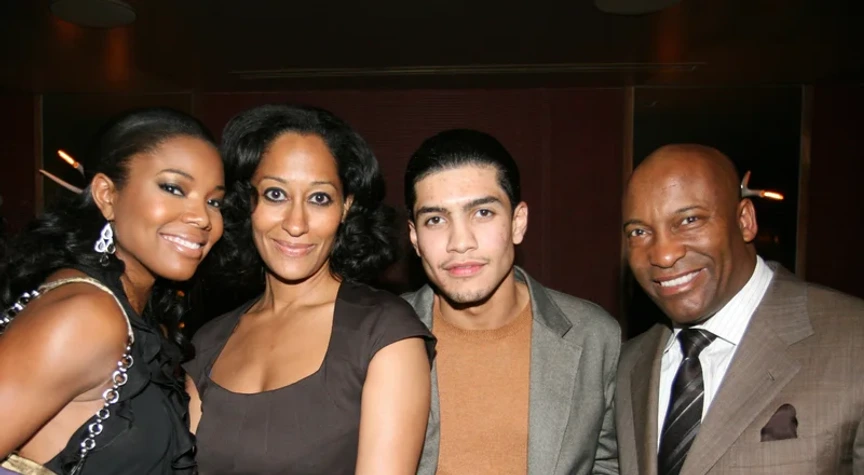 With Rick Gonzalez and John Singleton