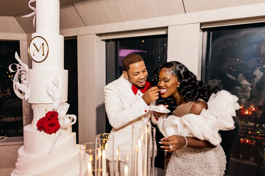 Bridal Bliss: Vedo And Shanice Said 'I Do' On Valentine's Day On A