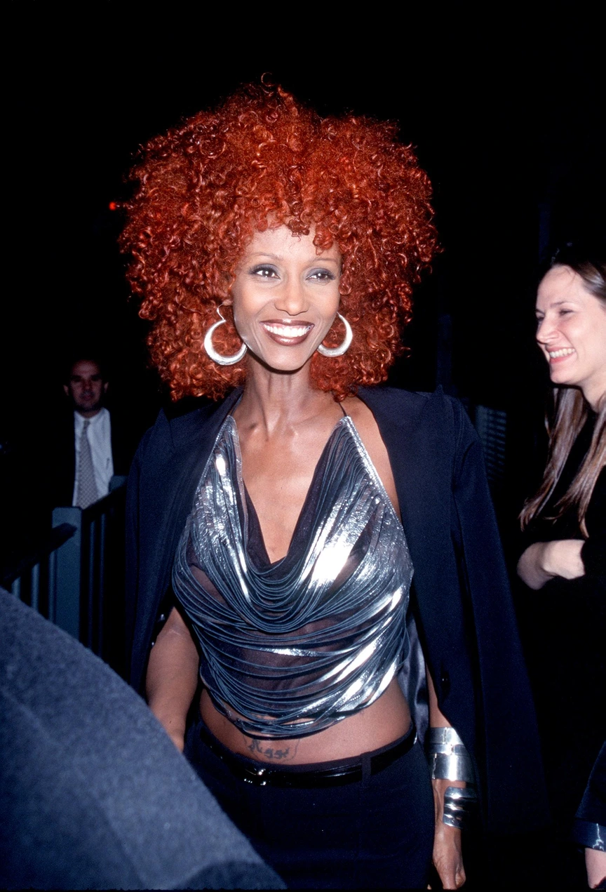 Iman At The 30Th Anniversary Party For Interview Photo By Robin Platzer/Twin