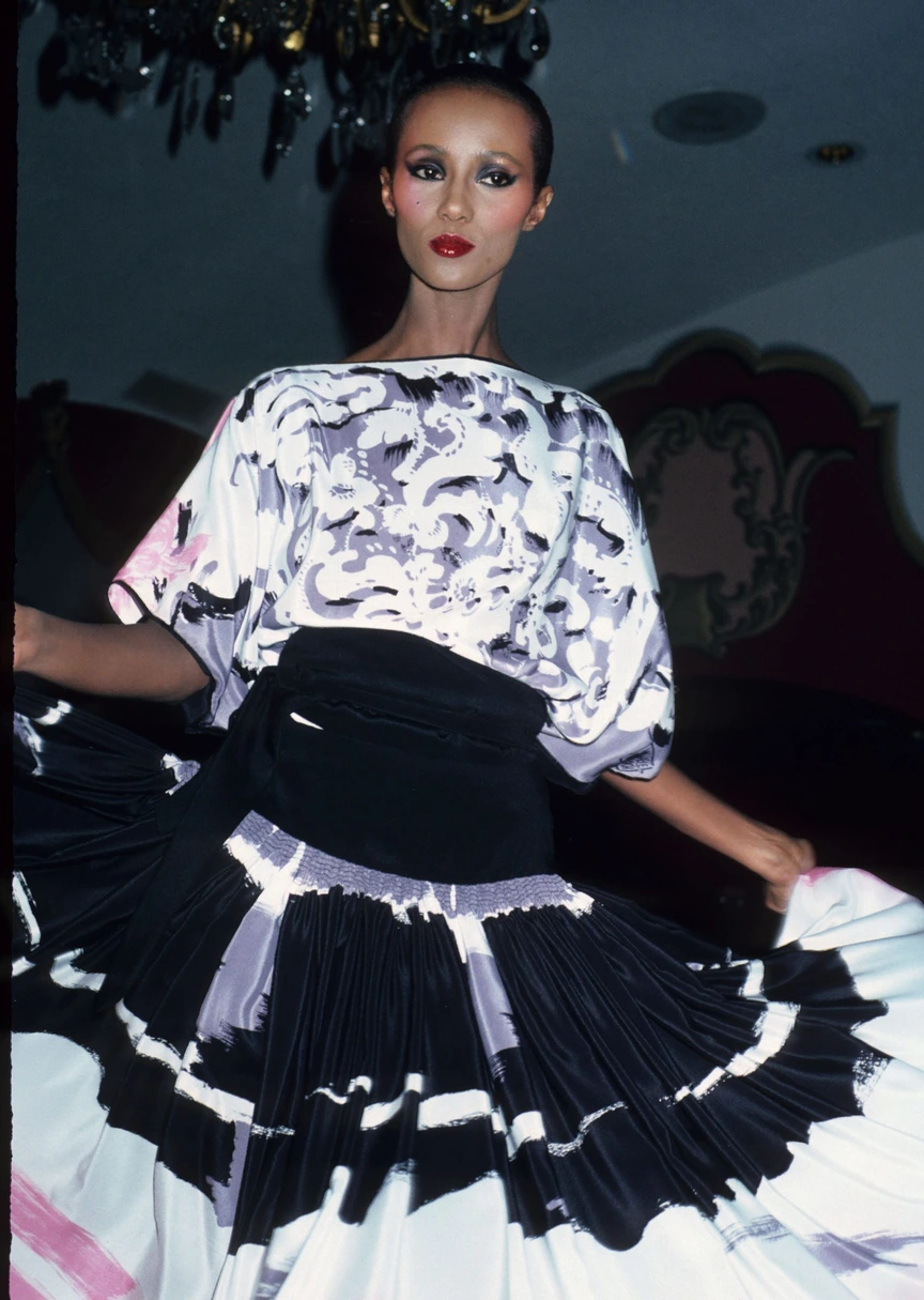 Michael Vollbracht Fashion Show - Runway - 1981