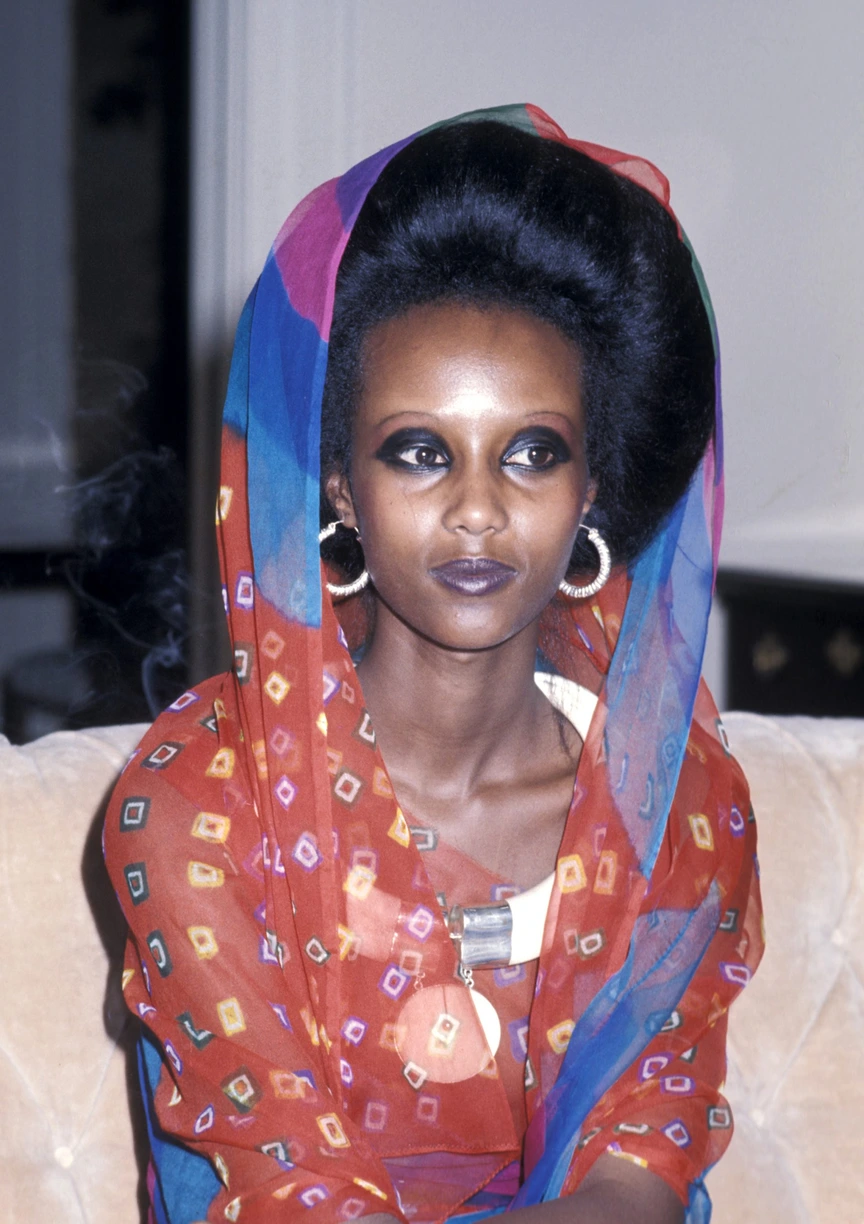 Iman's Press Party - October 15, 1975