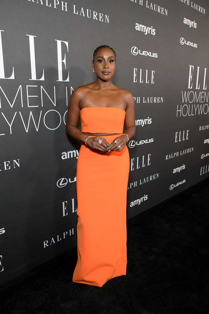 issa rae orange dress A Close Look At Issa Rae's Transcendent Style Evolution