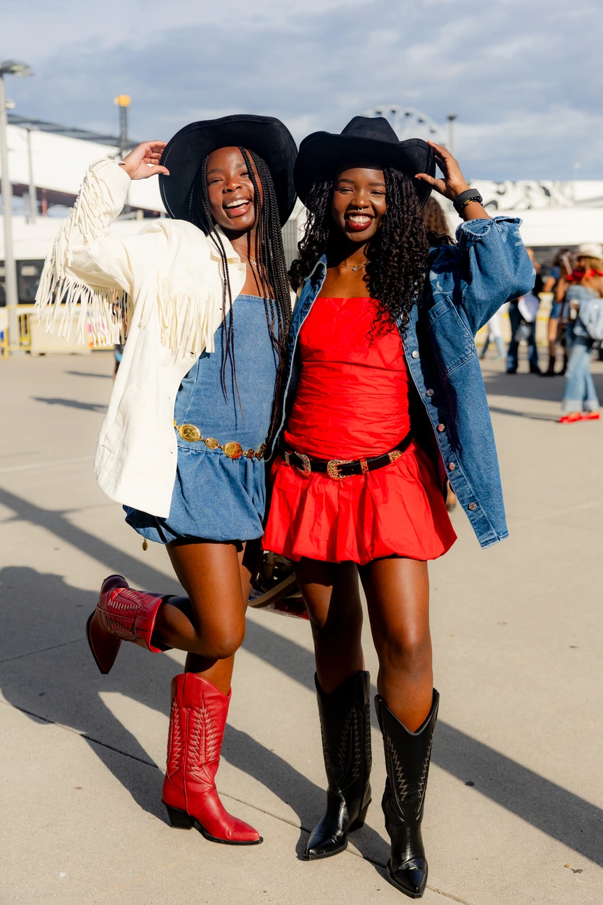 cowboy carter jersey dress Beyonce delivered another iconic moment on the #CowboyCarterTour in a  custom distressed jersey dress by @ottolinger, styled by  @karenlangleystylist. She completed the look with Rodeo Queen thigh-high  boots by @thomsoloshoes, crafted in