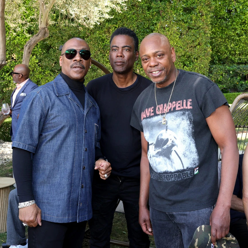 Eddie Murphy, Chris Rock, and Dave Chappelle