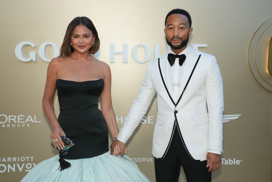 Chrissy Teigen and John Legend