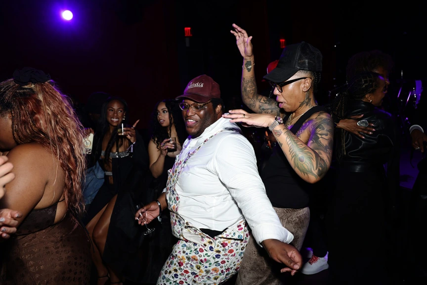 Larry Owens and Lena Waithe