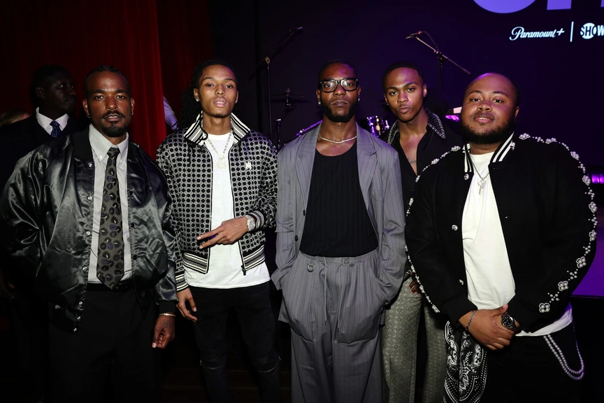 Luke James, Michael V. Epps, Barton Fitzpatrick, Ahmad Ferguson, and Shamon Brown Jr.
