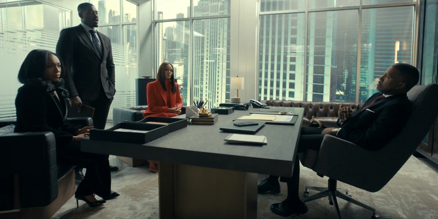  Taylor Polidore Williams as Kimmie, Terrell Carter as Varney, Crystle Stewart as Mallory and Ricco Ross as Horace