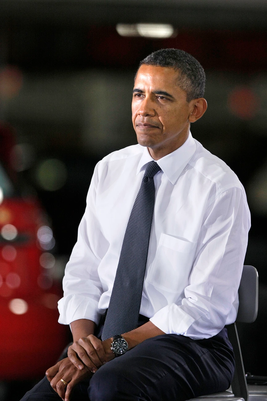 President Obama Visits General Motors Plant With South Korean President