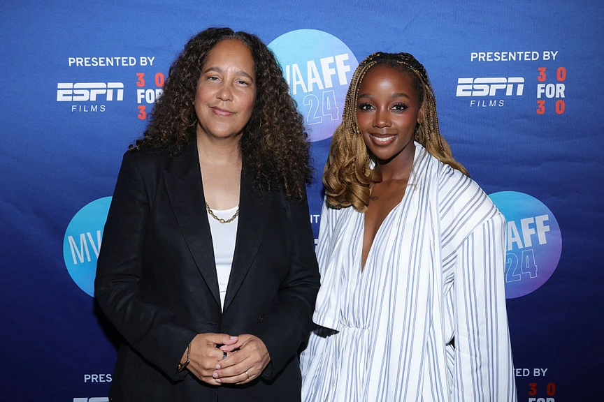 Gina Prince-Bythewood and Thuso Mbedu attend the 