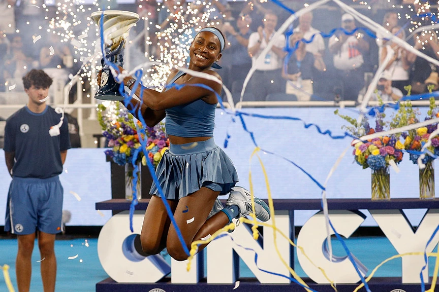 Coco Gauff wins the Cincinnati Open.