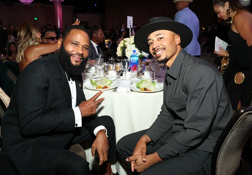 Anthony Anderson and Mookie Betts