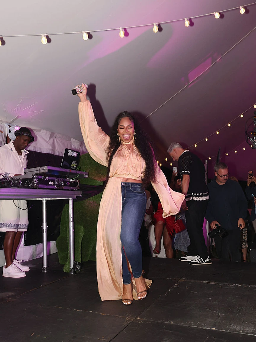 Ashanti attends 2026 Second Chance Rescue Concert For A Cause.