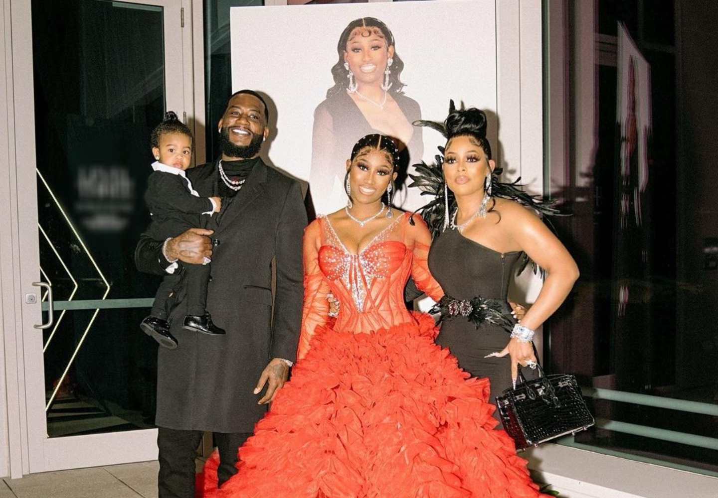 かなで☆ GUCCIグッチ　リバティ　キッズブラウス1110 Keyshia Ka'oir, Gucci Mane Celebrate Daughter's Sweet 16 With
