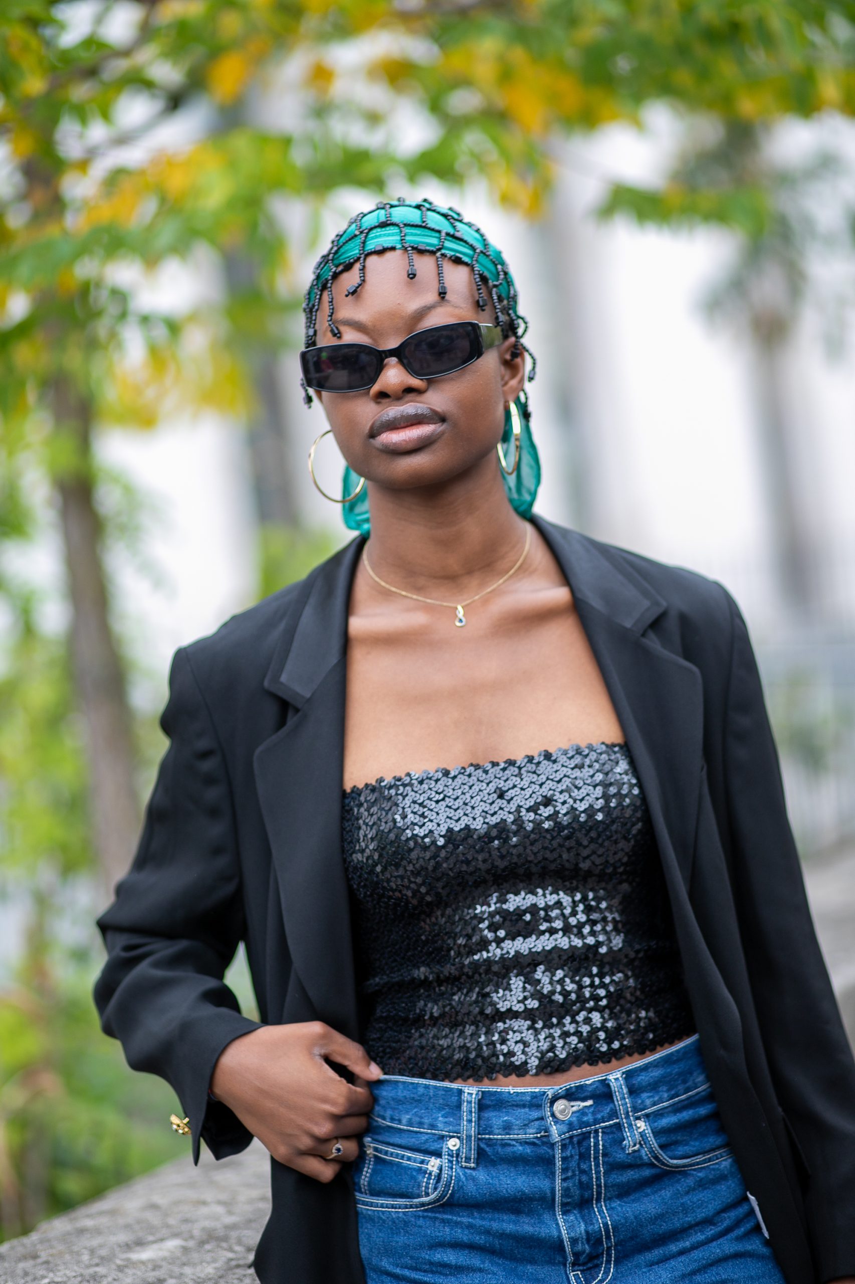 Street Style : Paris Fashion Week - Womenswear Spring Summer 2020 : Day Four