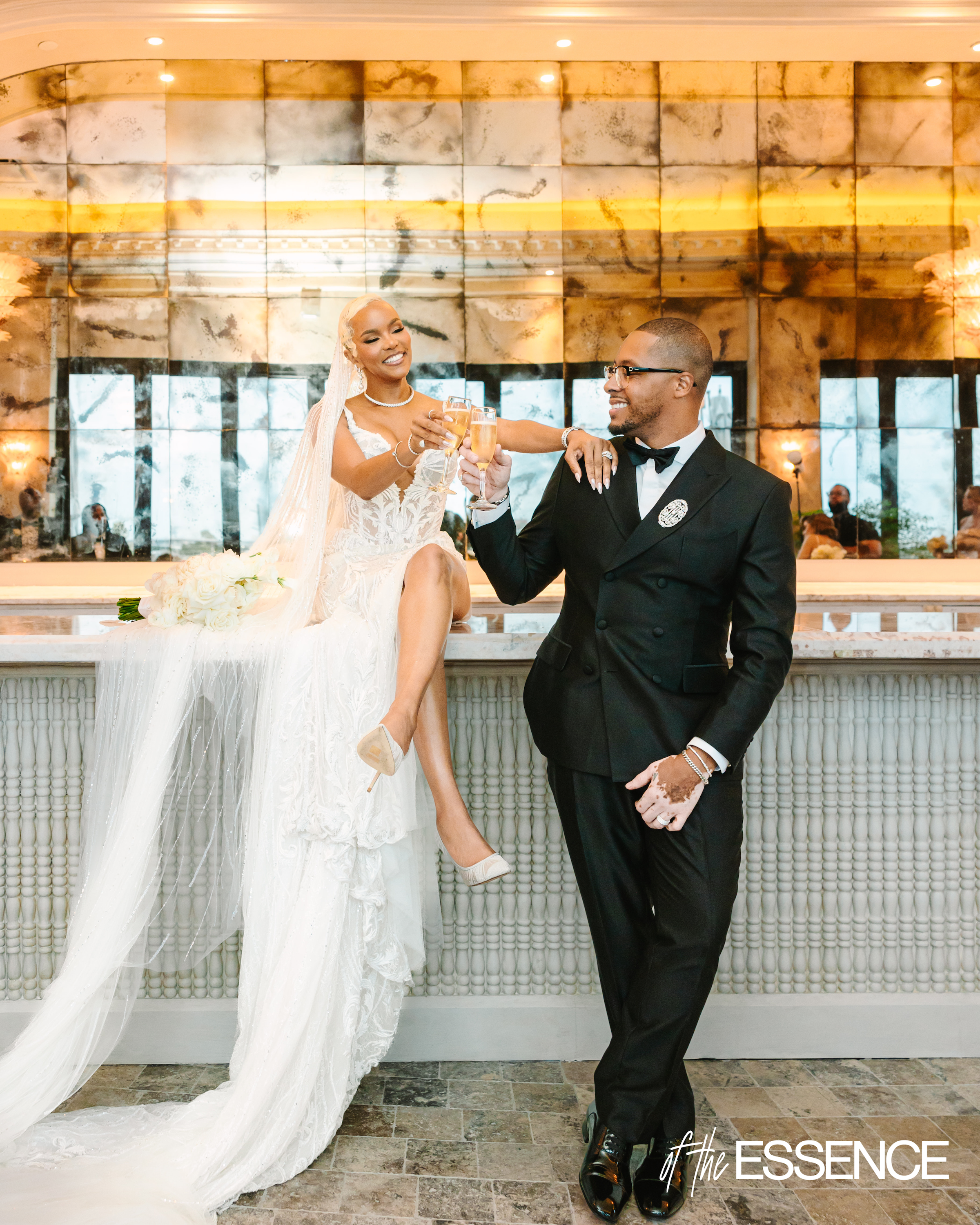 This Love Feels Like Rest.' LeToya Luckett And Taleo Coles Tie The