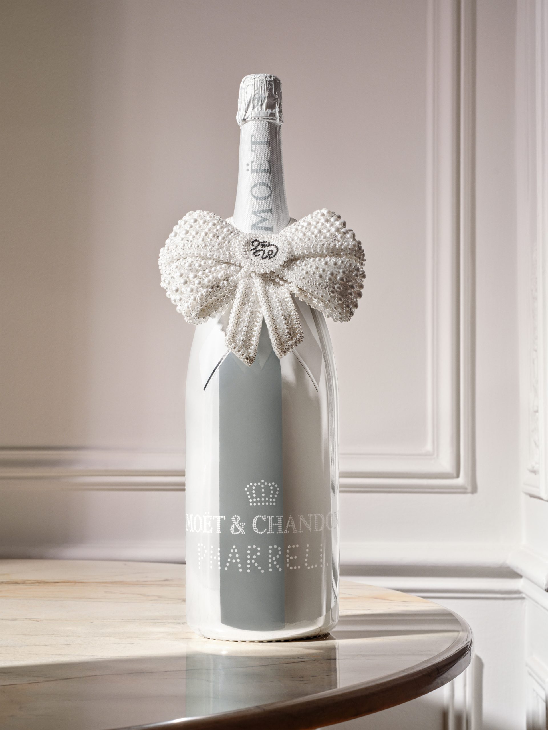 Pharrell Williams Brings His Impeccable Style To Bottles Of Moët