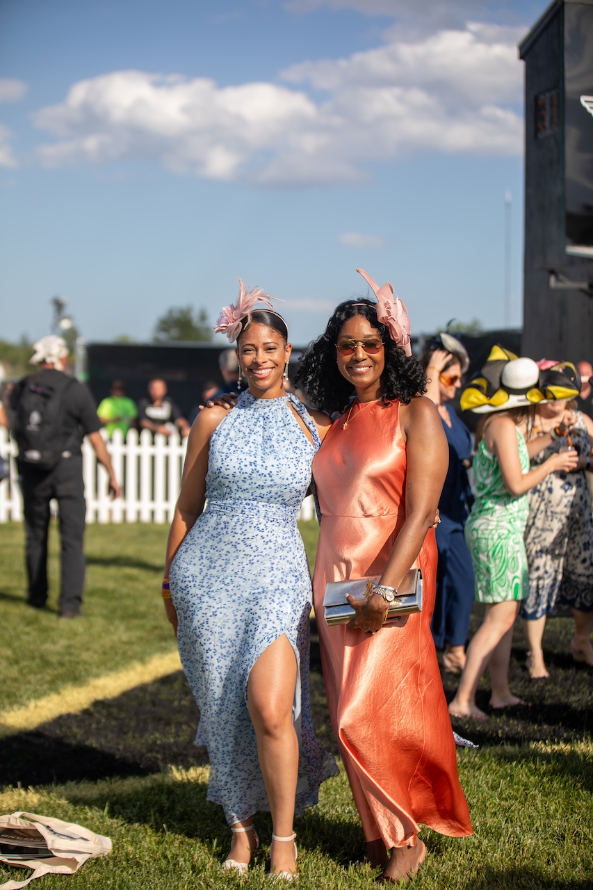 preakness fashion dresses The renowned @stylexshowroom team commissioned @differentregard to design two distinct looks for Maryland's First Lady, @dawnflythemoore, showcasing locally owned talent and fashion innovation. The first ensemble, inspired by a 1950s classic, featured