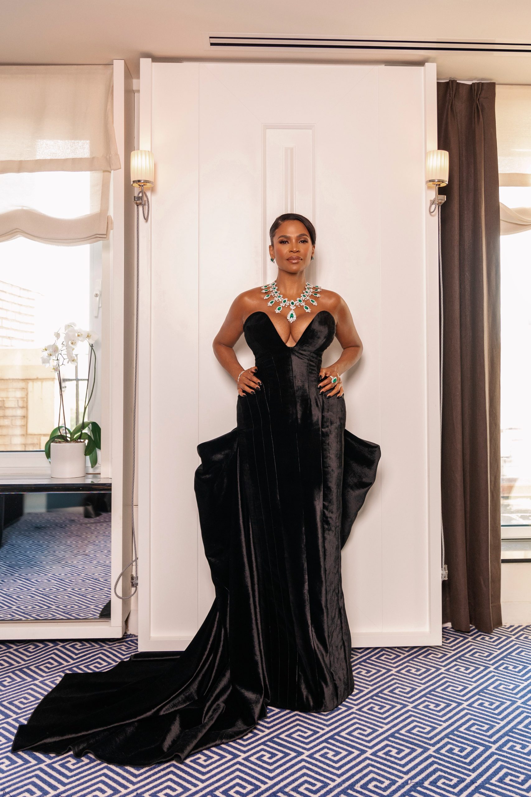 champagne prom dresses High Neck Lace Dress, Champagne Lace Formal Dress – shopluu COLOR:Black/Navy Simple black tulle mermaid color-wine Delicate box package or