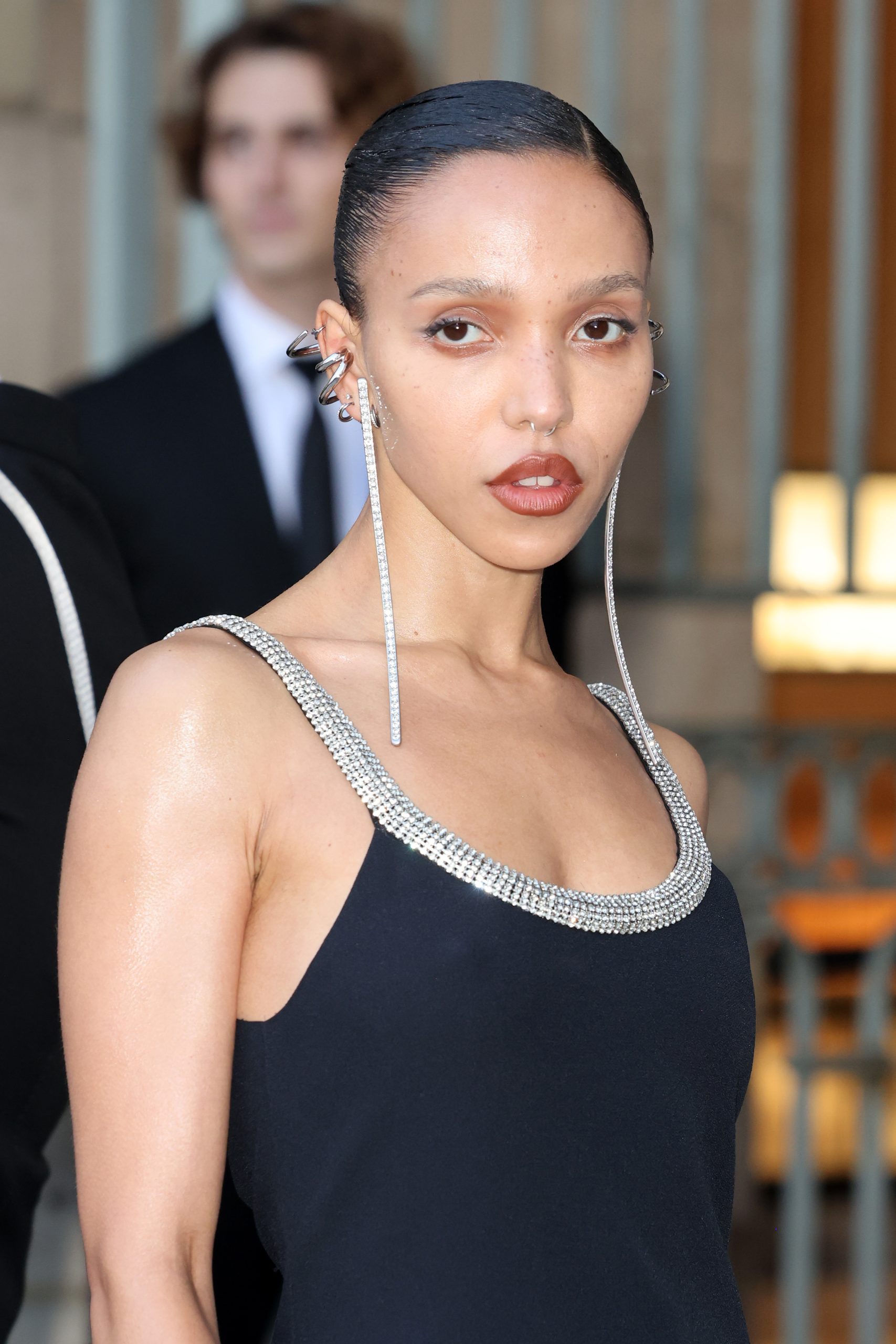 Celebrity Sightings - Paris Fashion Week - Womenswear Spring Summer 2026 - Day Three
