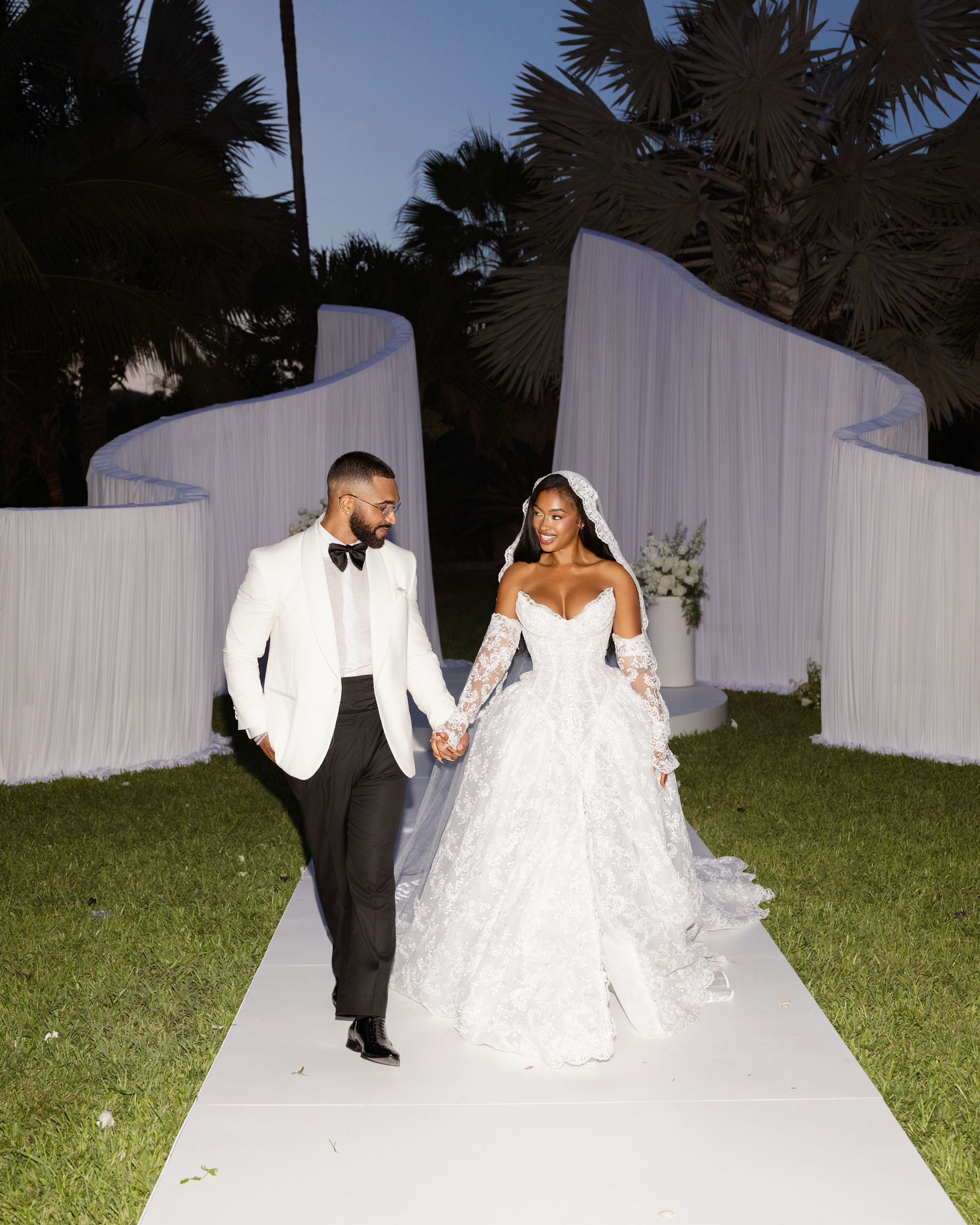 Exclusive: Inside Miracle Watts And Tyler Lepley’s Intimate Los Cabos Wedding