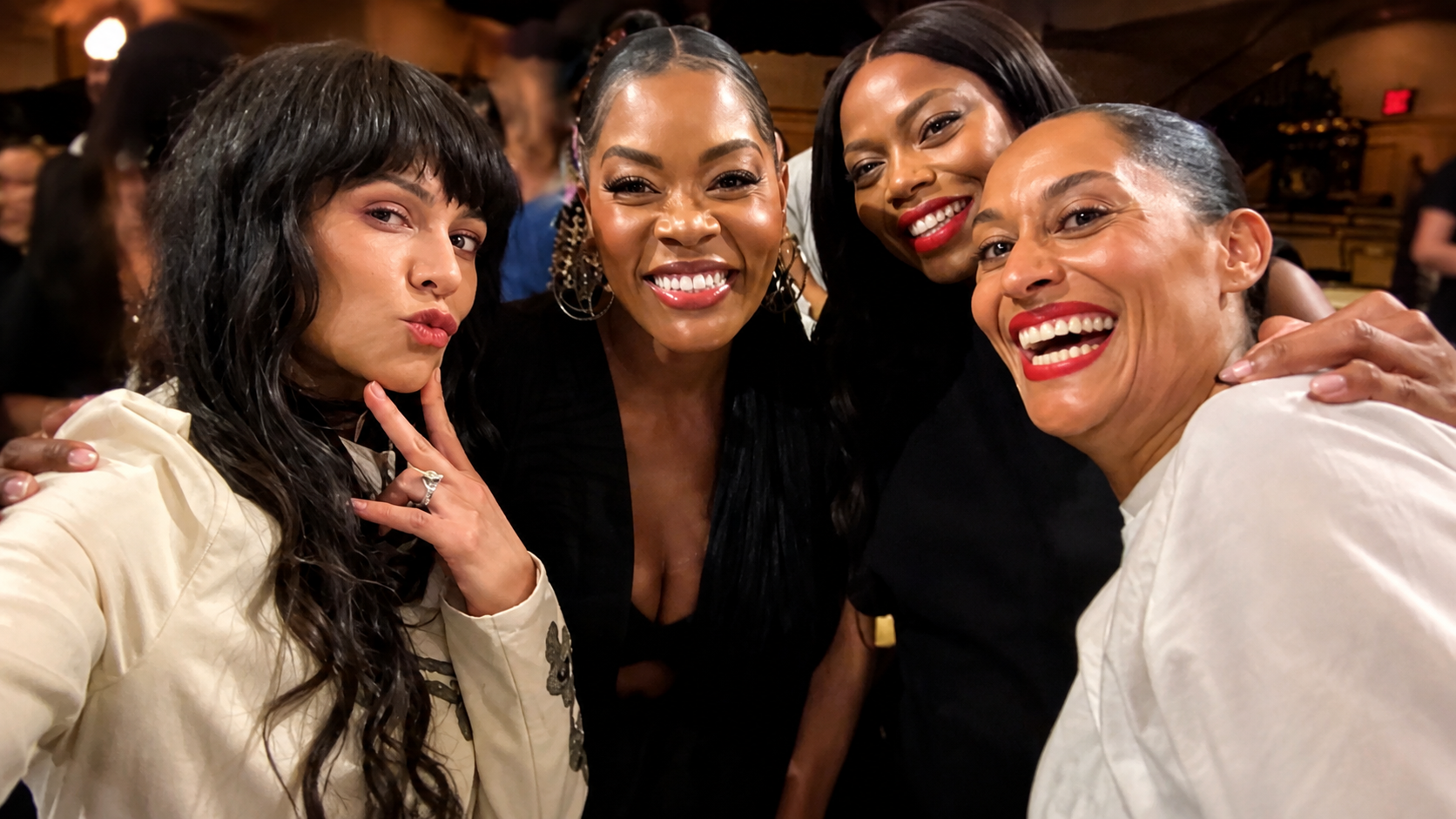 ‘Girlfriends’ Cast Reunites To Support Tracee Ellis Ross On Broadway