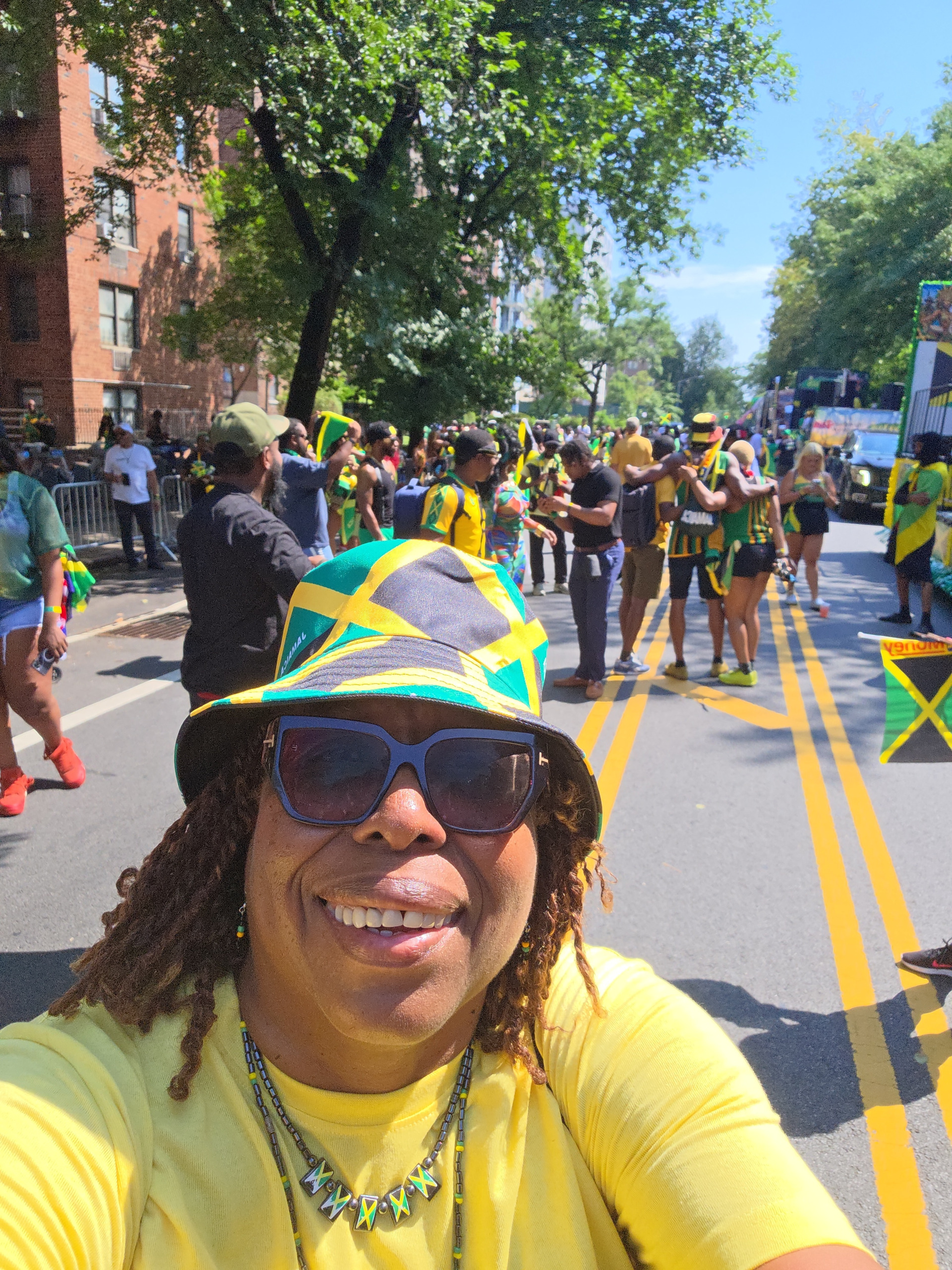 Fun in the sun x Jamaican  pride. [Photo courtesy of Grace White]