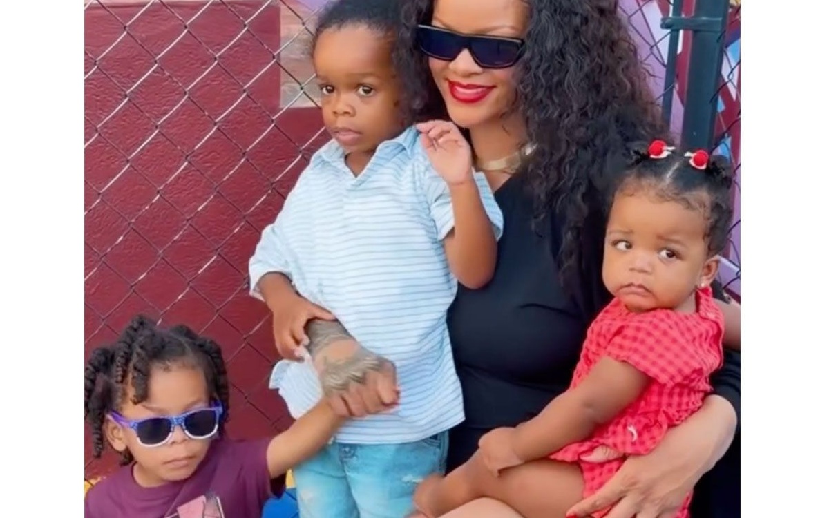 Rihanna Shares Rare Photos of Her 3 Kids During Barbados Vacation