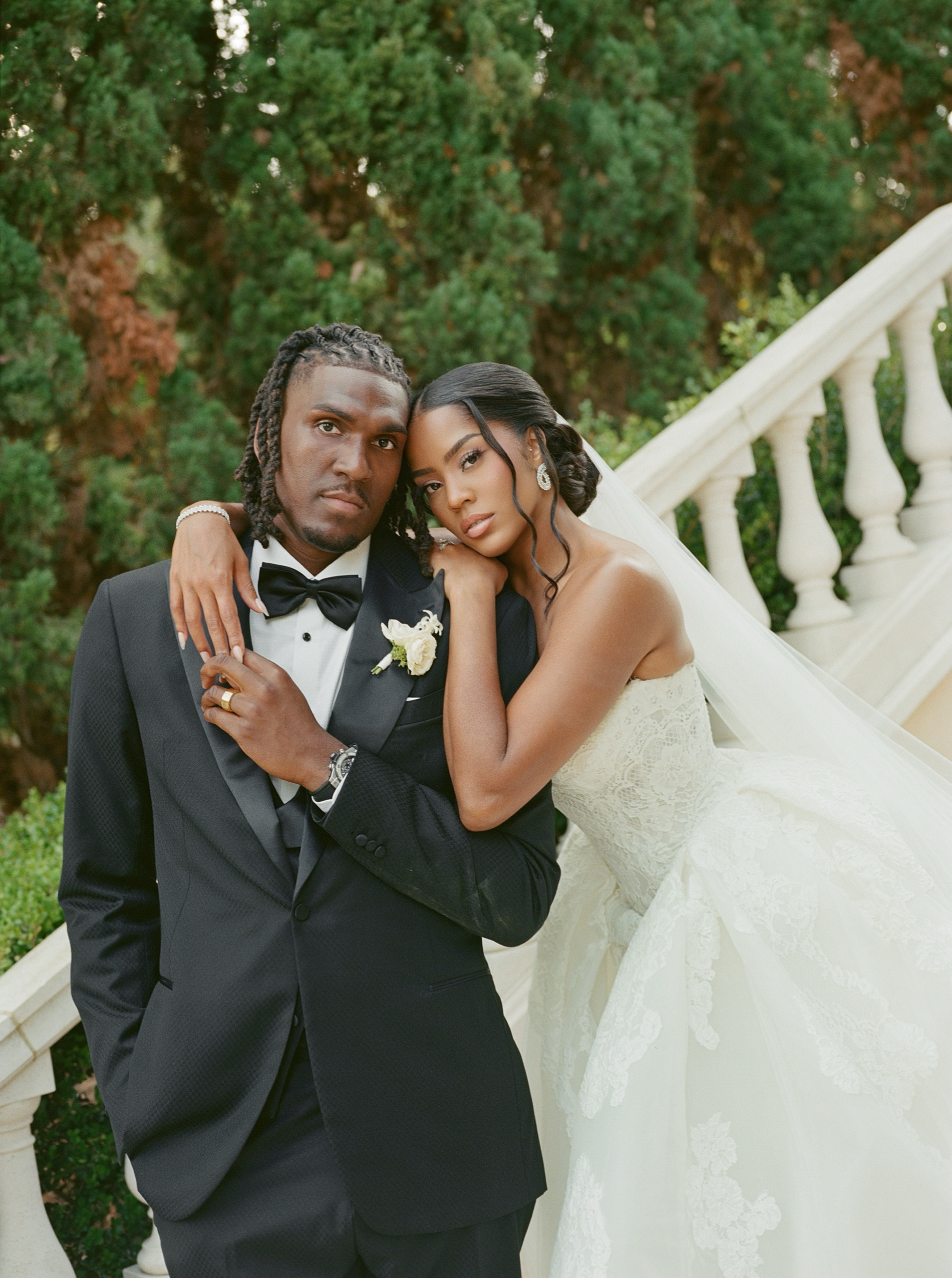 Bridal Bliss: NBA Champion Kevon Looney Marries College Sweetheart Mariah In A Timeless Wedding