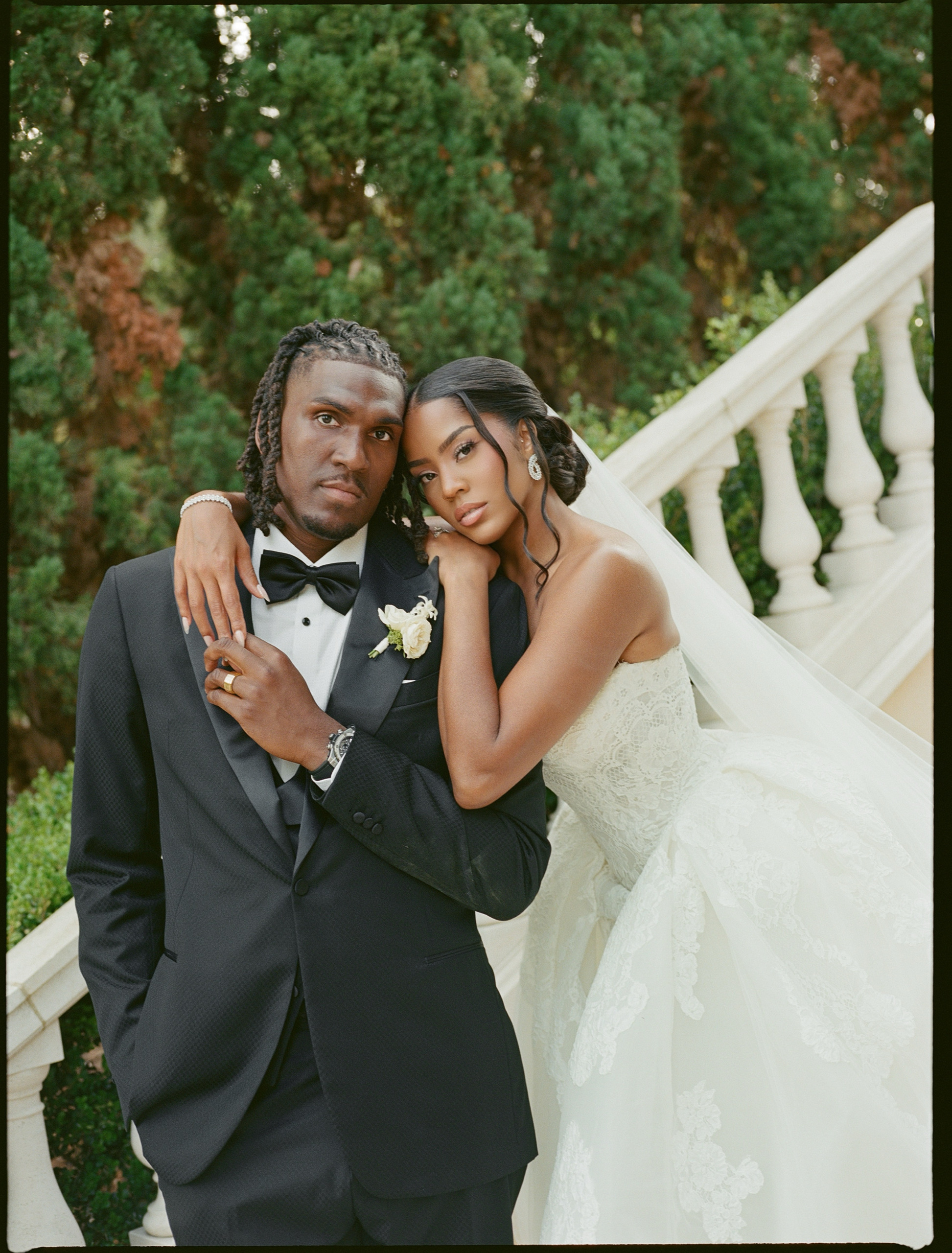 Bridal Bliss: NBA Champion Kevon Looney Marries College Sweetheart Mariah In A Timeless Wedding
