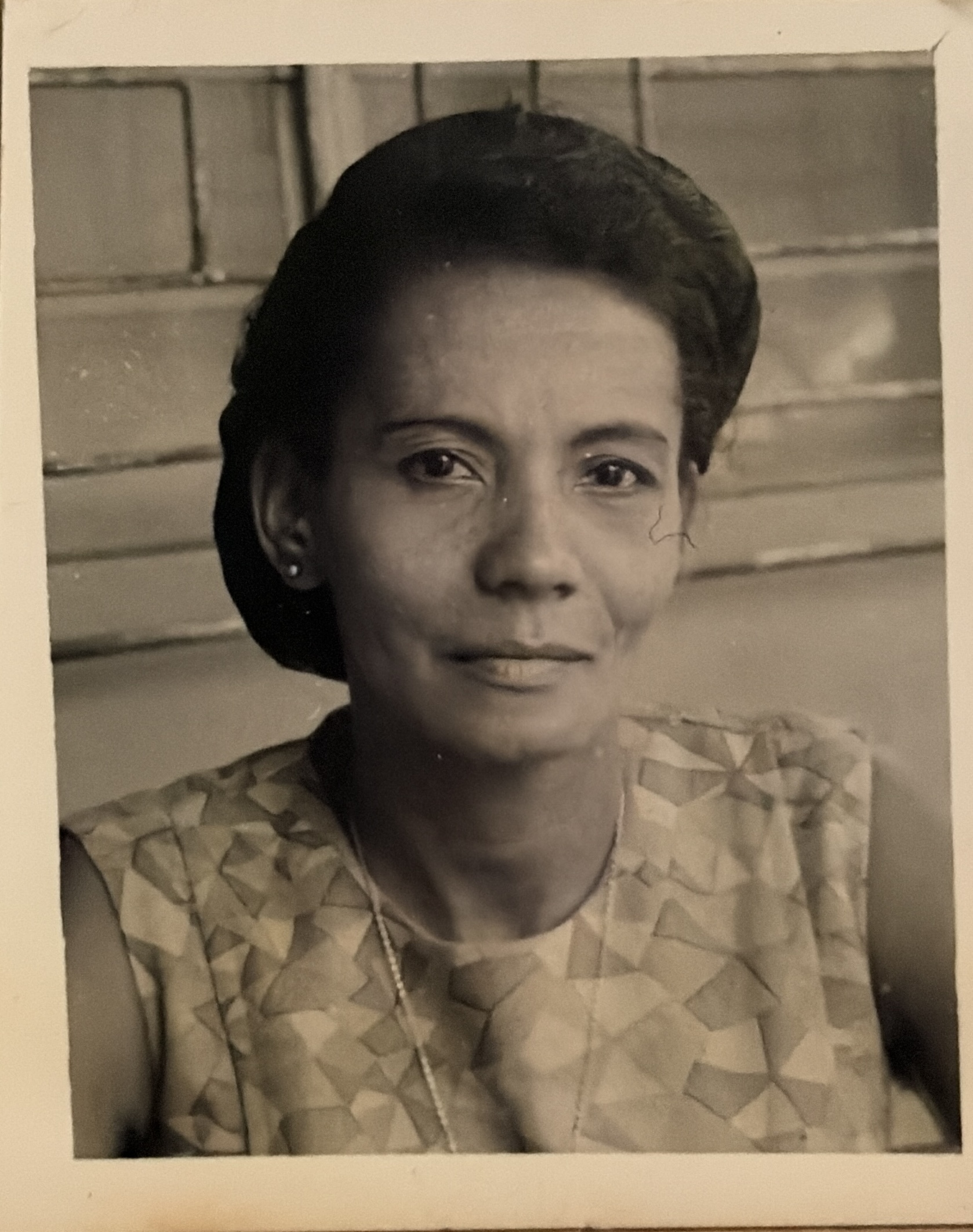 A fresh-faced Ms. Vilma, circa 1960s.(Photo courtesy of subject)