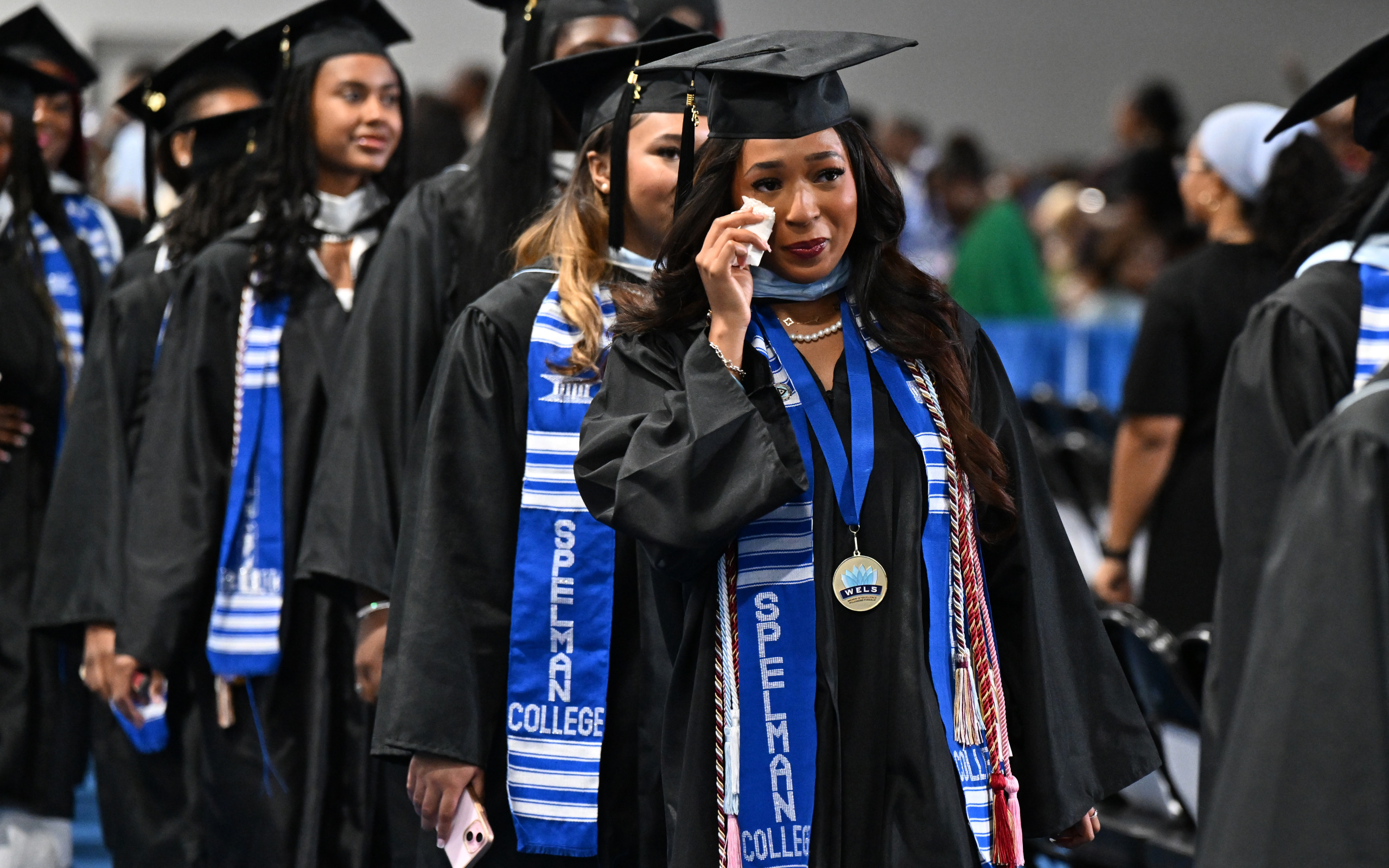 Spelman College Graduates, May 2025. (Photo by Paras Griffin/Getty Images)